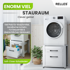 RELLES Untergestell mit Schublade und Ablage – Detail
